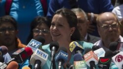 María Corina Machado rechaza el diálogo con Maduro