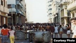 Levantamiento popular de 1994 en La Habana.