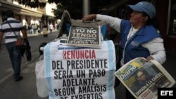 Aumentan los llamados pidiendo la renuncia del presidente de Guatemala, Otto Pérez Molina.