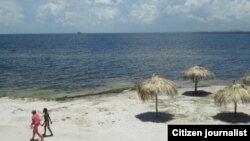 Reporta Cuba playa de Caibarién foto cristianosxcuba