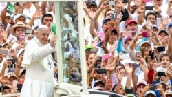 Papa Francisco anima a los colombianos a tomar el camino de la reconciliación nacional