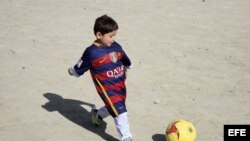 El pequeño "Messi afgano" tuvo que huir de Afganistán