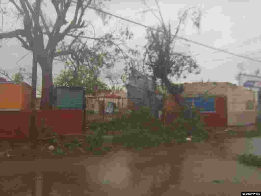 Impacto de Irma en Morón, Ciego de Avila, Cuba