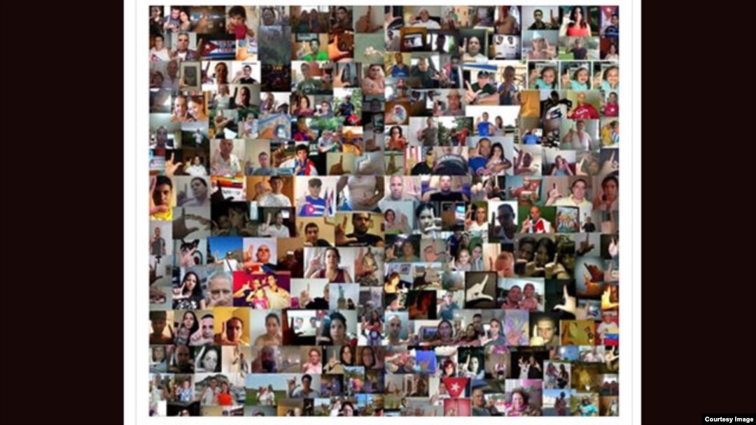 Collage de fotos recordando a Oswaldo Payá y Harold Cepero