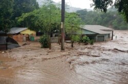 Inundaciones y destrozos provocados por huracán Iota en Guatemala