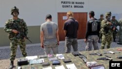 El ejército ya capturó a cuatro guerrilleros del ELN relacionados con otro secuestro el mes pasado en una zona minera del norte de Colombia.