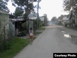 Casas en Mella Stgo de Cuba que no han podido ser reparadas por la falta de materiales