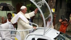 Human Rights Foundation habla sobre los tres activistas que se acercaron al papa