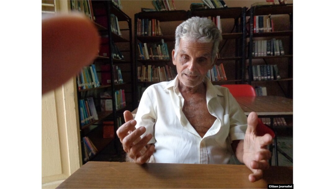 Reporta Cuba. "Que nos devuelvan la música", piden los ancianos de la Casa de los Abuelos. Foto: Misael Aguilar.