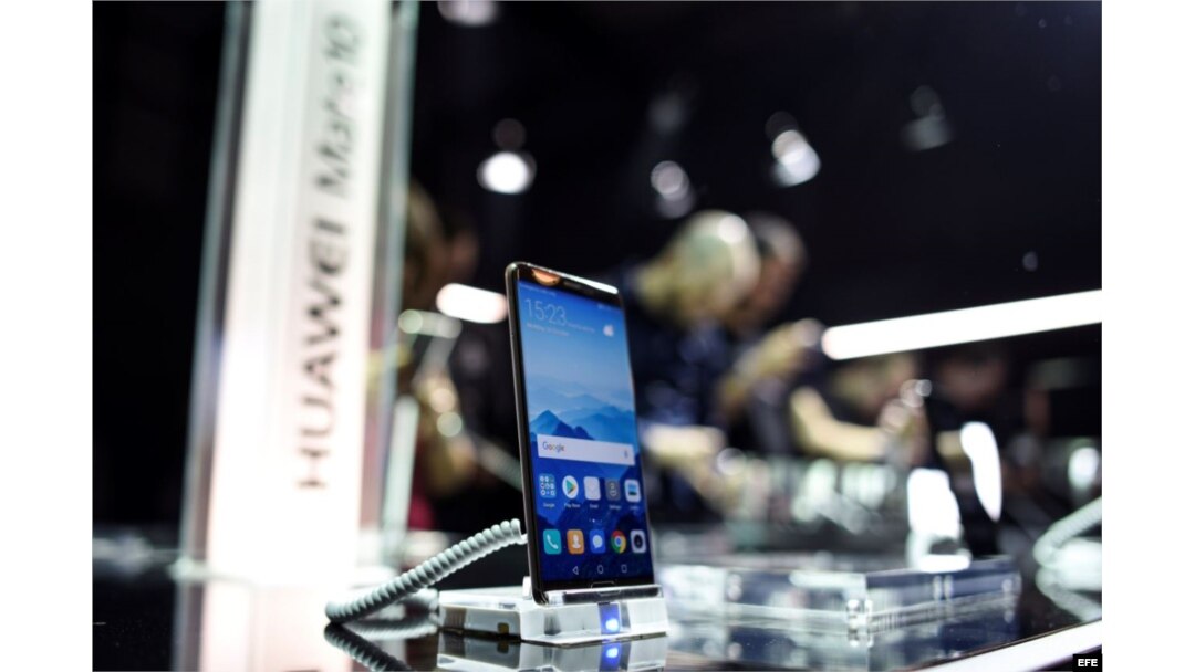 El teléfono inteligente Huawei Mate 10.