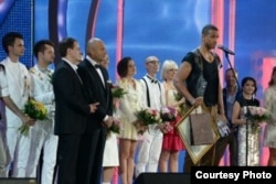Premiacion del cantante cubano en Jurmala/Foto del concurso New Wave