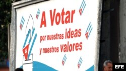 Cuba: propaganda electoral. Archivo 