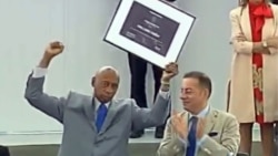 Guillermo Fariñas recibe el Premio Sajarov 2010