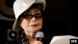 Yoko Ono, la viuda de John Lennon.