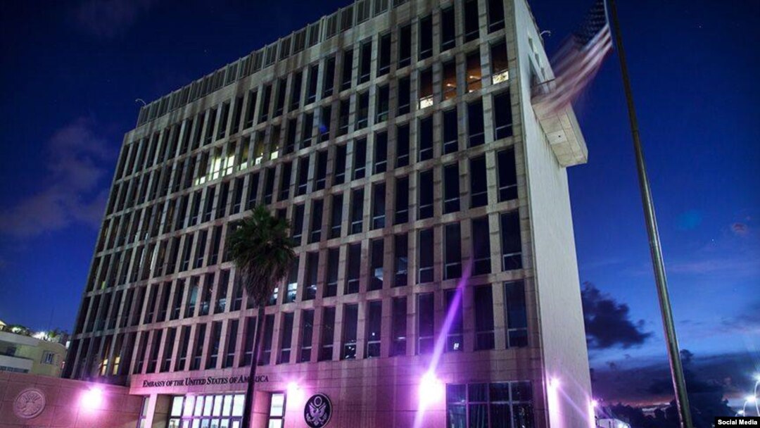 Foto Embajada de EEUU en La Habana.