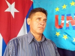 El opositor Jorge Cervantes, coordinador de la UNPACU.