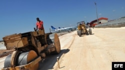 El aeropuerto Juan Gualberto Gómez de Varadero, uno de los más importantes polos turísticos de Cuba, fue ampliado en 2011.