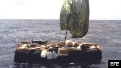 Los guardacostas de EEUU han encontrado balsas vacías en el estrecho de la Florida.
