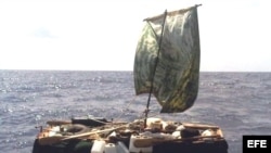 Los guardacostas de EE.UU. han encontrado balsas vacías en el estrecho de la Florida. 