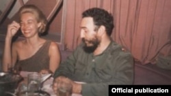 Lisa Howard y Fidel Castro. 1963. | National Security Archive Lisa Howard Collection