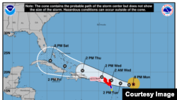 Irma, categoría 4 de huracanes.