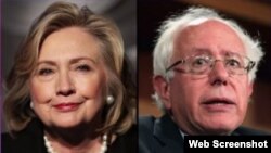 Debate entre la ex Secretaria de Estados Hillary Clinton y el Senador Bernie Sanders.