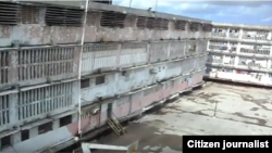 Patio interior de una cárcel en Cuba. (Foto: Archivo)