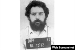 Foto de Lula, arrestado en 1980