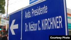 Ave Kirchner en Buenos Aires