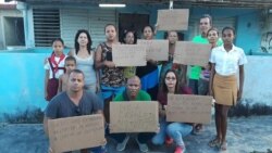 Madres cubanas demandan un techo para sus hijos