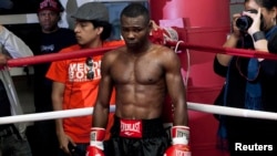 El boxeador cubano Guillermo "El Chacal" Rigondeaux, de 40 años de edad.