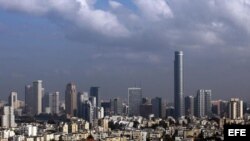 Vista del centro de la ciudad de Tel Aviv (Israel)