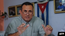 El líder de UNPACU, José Daniel Ferrer. (Yamil Lage/AFP)