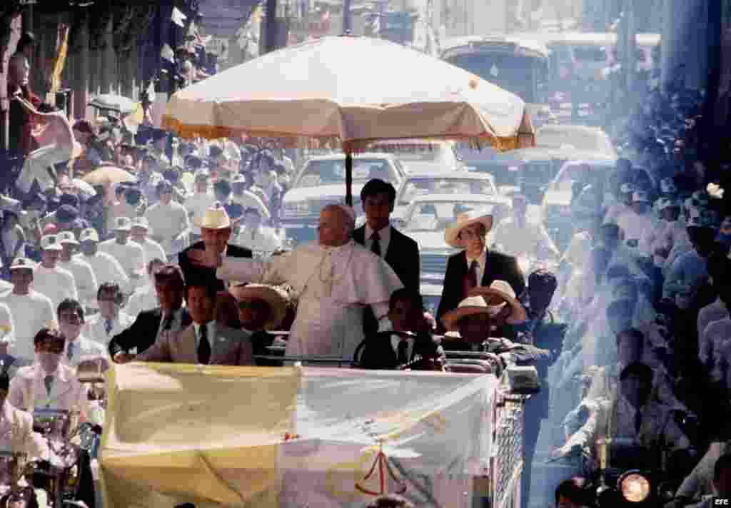 Visita de Juan Pablo II a México en 1979
