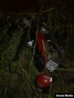 Según la policía local, Reyes Valverde perdió el control de la motocicleta que conducía. (Foto AF Noticias)