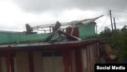 Daños en Maisí tras paso de la tormenta Laura. (Foto: Facebook)