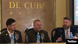 Conferencia de la Coalición Agrícola de Estados Unidos con Cuba. Foto Twitter