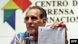 René González, uno de los cinco cubanos condenados en EE.UU. por espionaje y actualmente en libertad supervisada en Cuba. 
