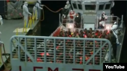 Mediterráneo rescate inmigrantes