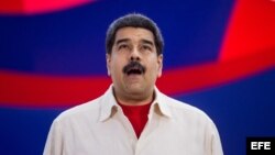  El presidente de Venezuela Nicolás Maduro. 