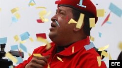Hasta ahora Chávez sólo ha participado en dos grandes actos, y los demás han sido cadenas desde instalaciones militares.