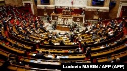 Vista general de la Asamblea Nacional de Francia. Foto Ludovic MARIN / AFP