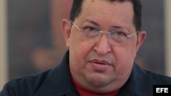 Hugo Chávez, presidente de Venezuela