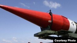 Fotografía de archivo de un cohete ruso en Cuba.
