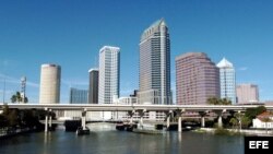 Vista de la Bahía de Tampa. 
