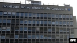 Hospital Universitario de Ginebra (HUG), Suiza, donde ha sido ingresado el médico cubano Féliz Báez Sarría.