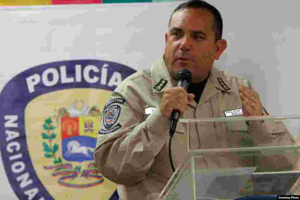 Manuel Eduardo Pérez Urdaneta, director de la Policía Nacional Bolivariana.