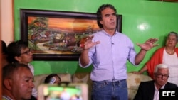 El candidato presidencial por la Coalición Colombia, Sergio Fajardo.