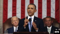 Presidente Barack Obama pronuncia discurso anual sobre el estado de la Unión