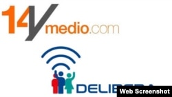 Logos de 14ymedio y Blog Delibera.